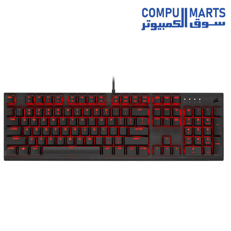 K60-PRO-Keyboards-CORSAIR-Red LED