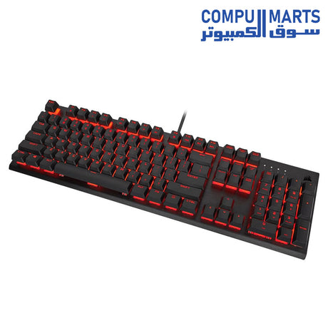 K60-PRO-Keyboards-CORSAIR-Red LED