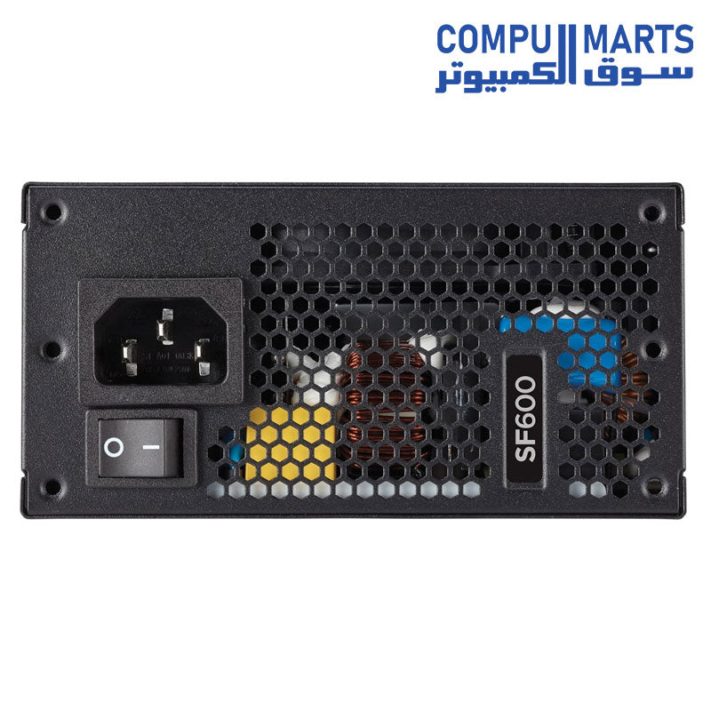 SF600-Computer Power Supplies-CORSAIR-Platinum-Fully-Modular