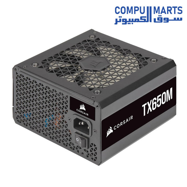 TX650M-Computer Power Supplies-CORSAIR-650-Watt-80-PLUS-Gold 