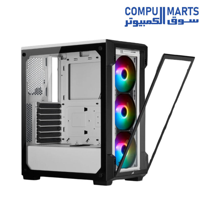 iCUE-220T-COMPUTER CASE-CORSAIR-RGB-Tempered-Glass-Mid-Tower