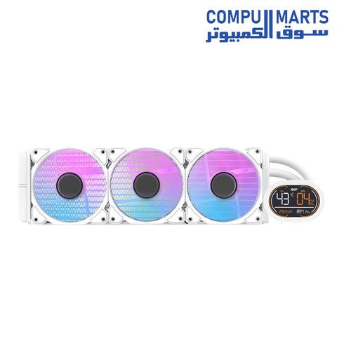 DARKFLASH- DH360D- LIQUID COOLER -DISPLAY-LGA-AM5-360mm 