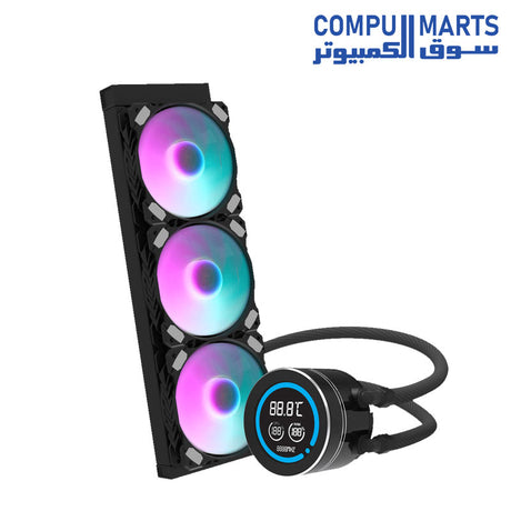 DARKFLASH-DN360D-LIQUID-COOLER-WITH-DIGITALDISPLAY-LGA-CPU -360mm