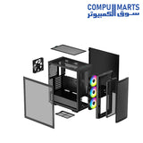 Deepcool FRONT PANEL/STEEL/GLASS FOR CK560