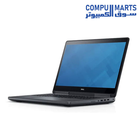 Precision 7720-USED LAPTOP-Dell-Intel Core-i7-6820HQ-Quadro P3000-16GB-512GB