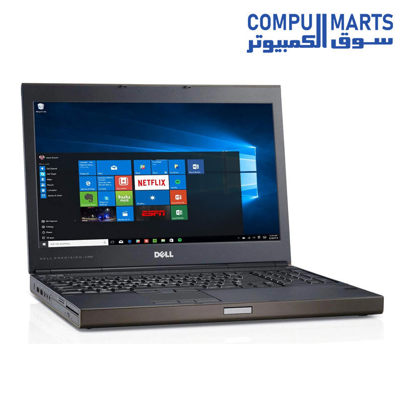 Precision-M4800-USED LAPTOP-Dell-Core-I7-4800MQ-8GB-RAM-500GB-HDD-128GB-SSD