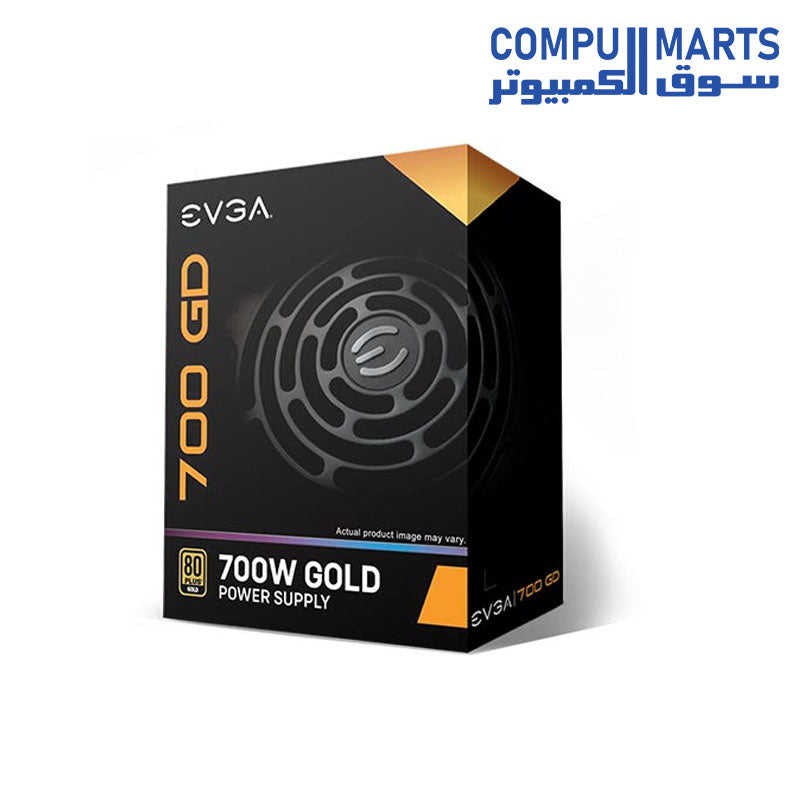 100-GD-0700-V2-Power Supply-Evga-700W-80-Plus-Gold