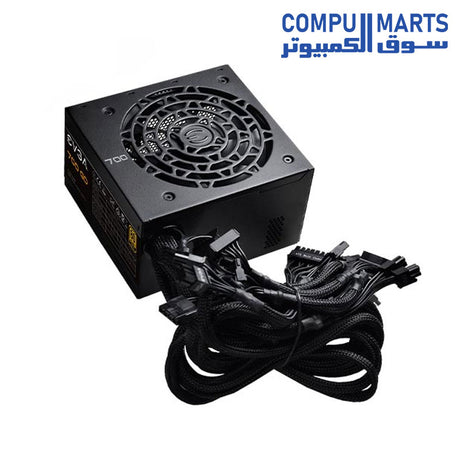 100-GD-0700-V2-Power Supply-Evga-700W-80-Plus-Gold