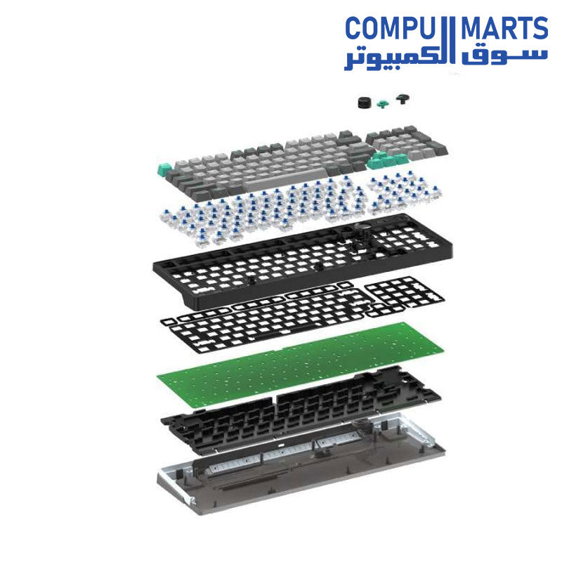  MK913-Keyboard-FANTECH-MECHANICAL-GAMING-WIRELESS 