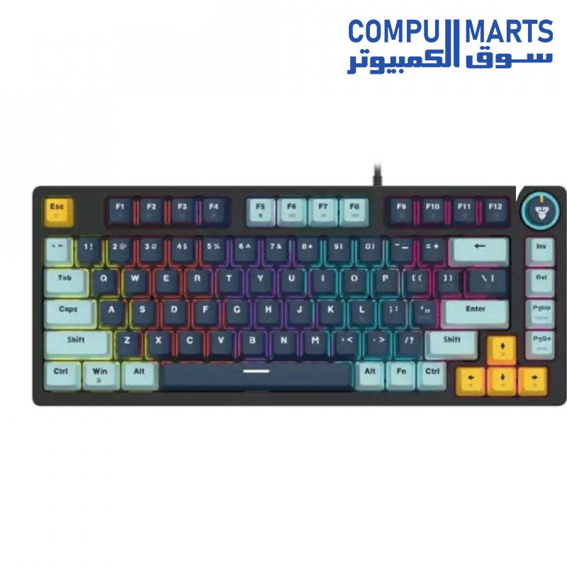 FANTECH ATOM81 MK875V2 MECHANICAL GAMING KEYBOARD