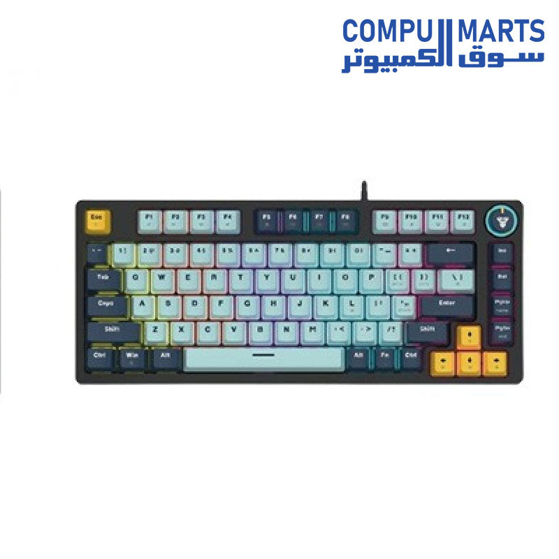 FANTECH ATOM81 MK875V2 MECHANICAL GAMING KEYBOARD