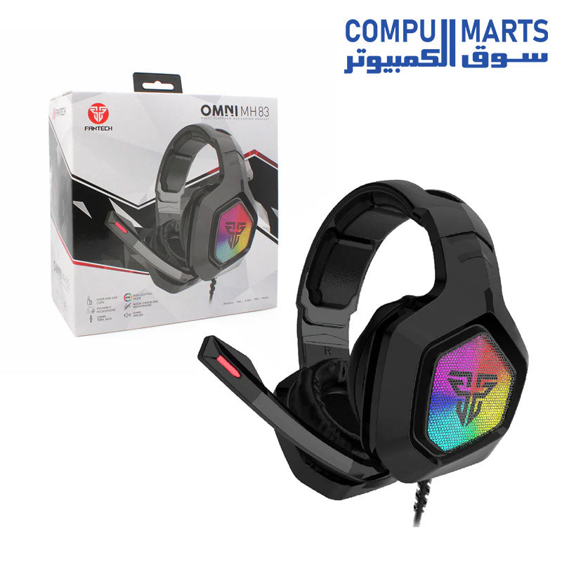  MH83-Headset-FANTECH-Gaming -RGB