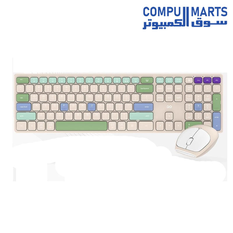 Fantech GO WK895 Wireless Keyboard Mouse combo