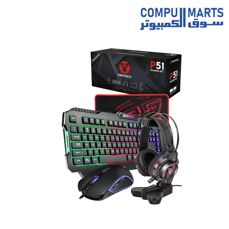 P51-Keyboard-FANTECH-5in1-Gaming-Combo