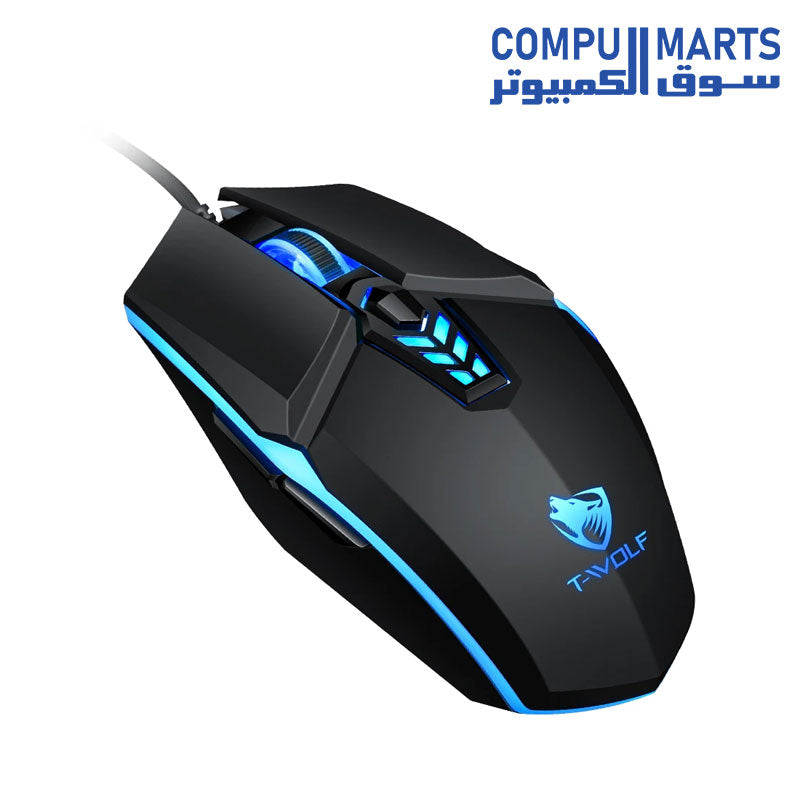 G 510-MOUSE-T/WOLF-6-KEY-RGB-LED-LIGHT-3200 DPI