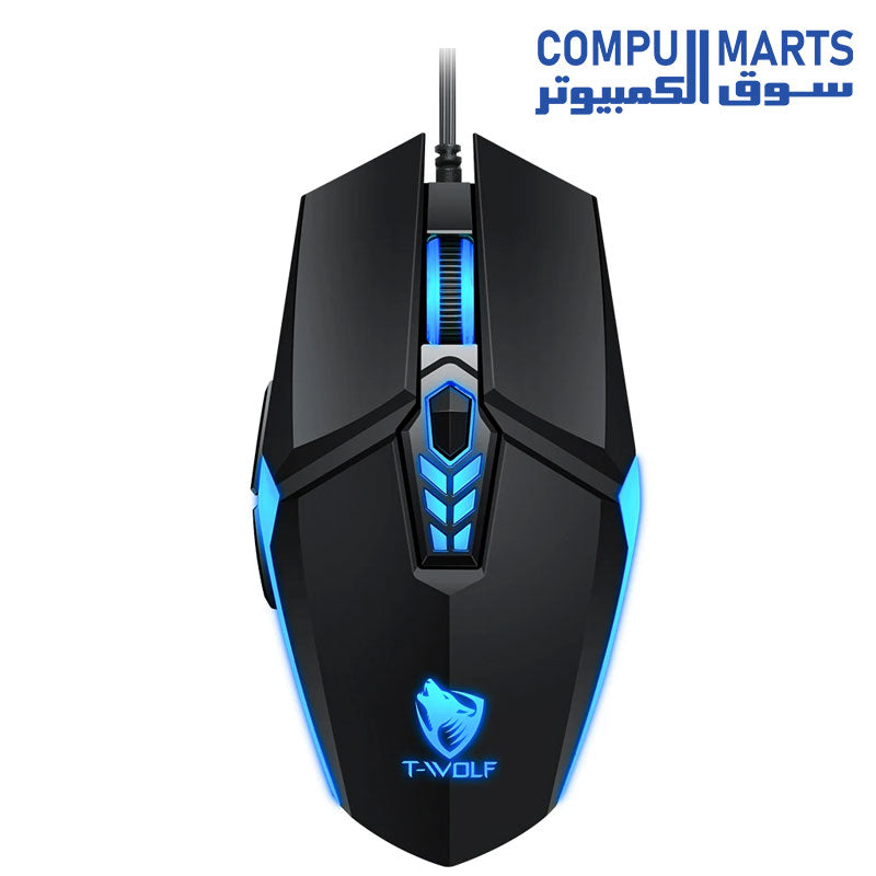 G 510-MOUSE-T/WOLF-6-KEY-RGB-LED-LIGHT-3200 DPI