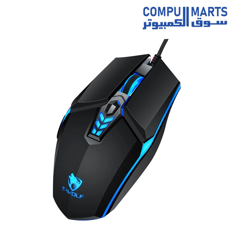 G 510-MOUSE-T/WOLF-6-KEY-RGB-LED-LIGHT-3200 DPI