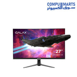 GALAX VIVANCE-01 Gaming Monitor (VI-01) 27 QHD / IPS / 165Hz / 1ms / G-Sync Certified / HDR / DCI-P3 95% / Borderless (MGVIIB27NB50)