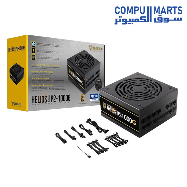 Helios-P2-1000G-Computer Power Supplies-GAMDIAS-1000W-80-Plus-Gold