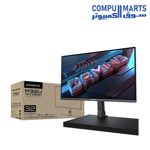 M32U-AE-Arm-Monitors-GIGABYTE-4k-1ms-HDMI