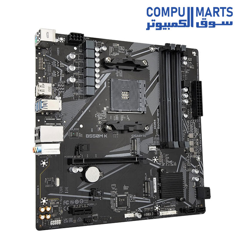 B550M K-Motherboards-GIGABYTE-AM4-AMD-Micro-ATX