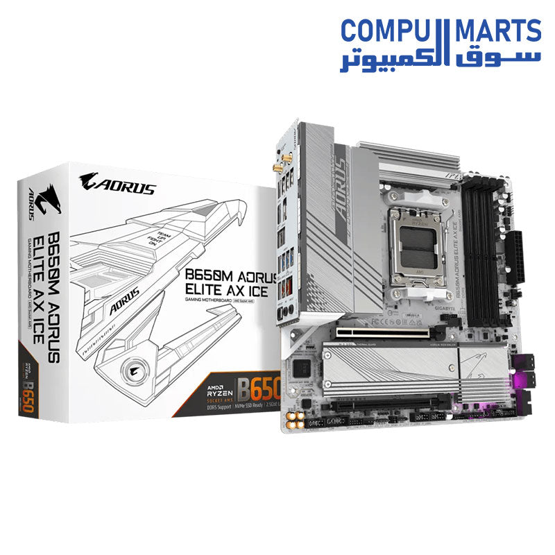 B650M-Motherboard-GIGABYTE-AORUS-ELITE-AX-ICE