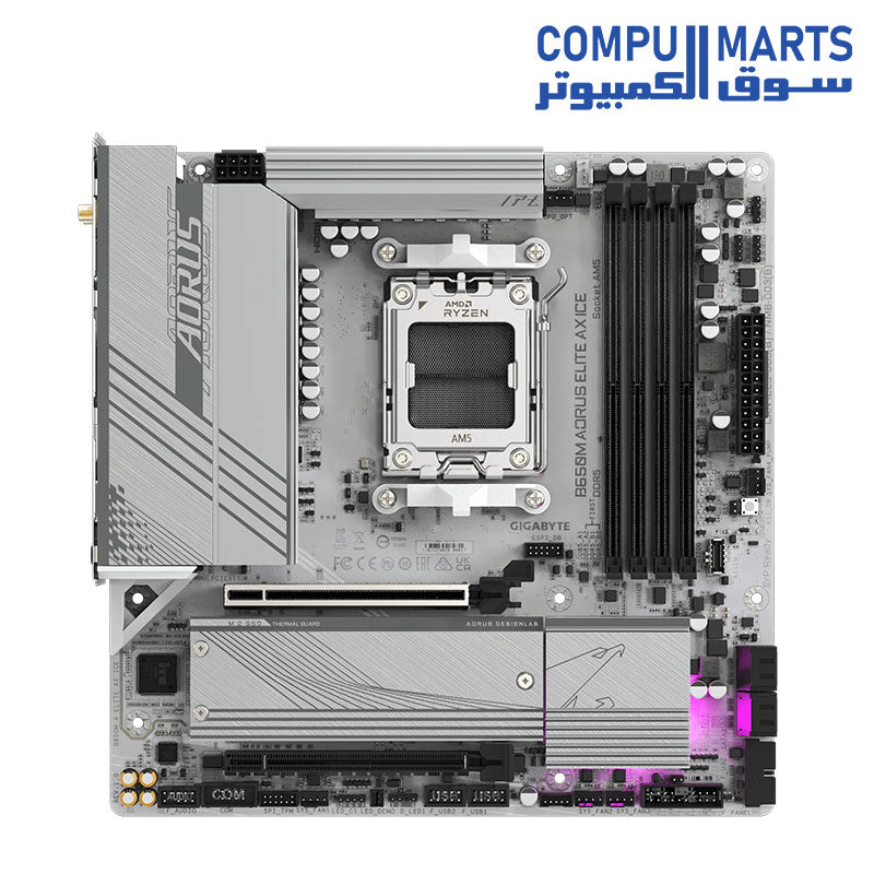 B650M-Motherboard-GIGABYTE-AORUS-ELITE-AX-ICE