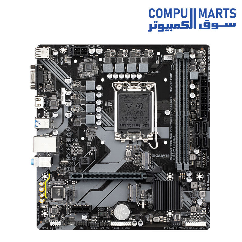 B760M H-Motherboard-GIGABYTE-DDR4-LGA1700