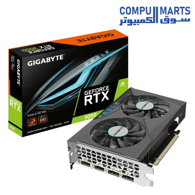 RTX 3050-Eagle-Graphics Card-GIGABYTE-GeForce-OC-6G