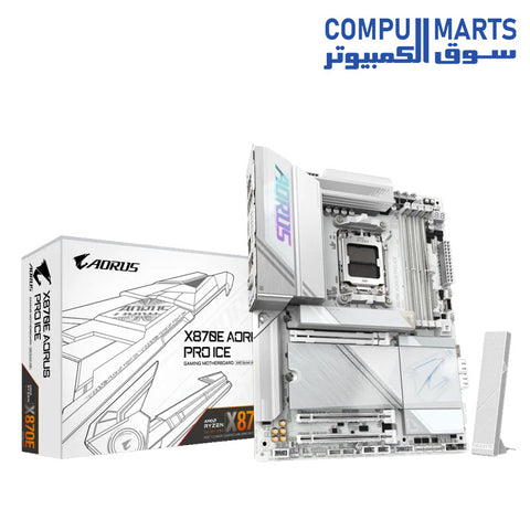 GIGABYTE X870E AORUS PRO ICE Motherboards