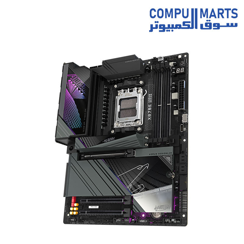 X870E-AORUS-MASTER-GIGAMAX-MOTHERBOARD-DDR5-AMD-ATX-256 GB