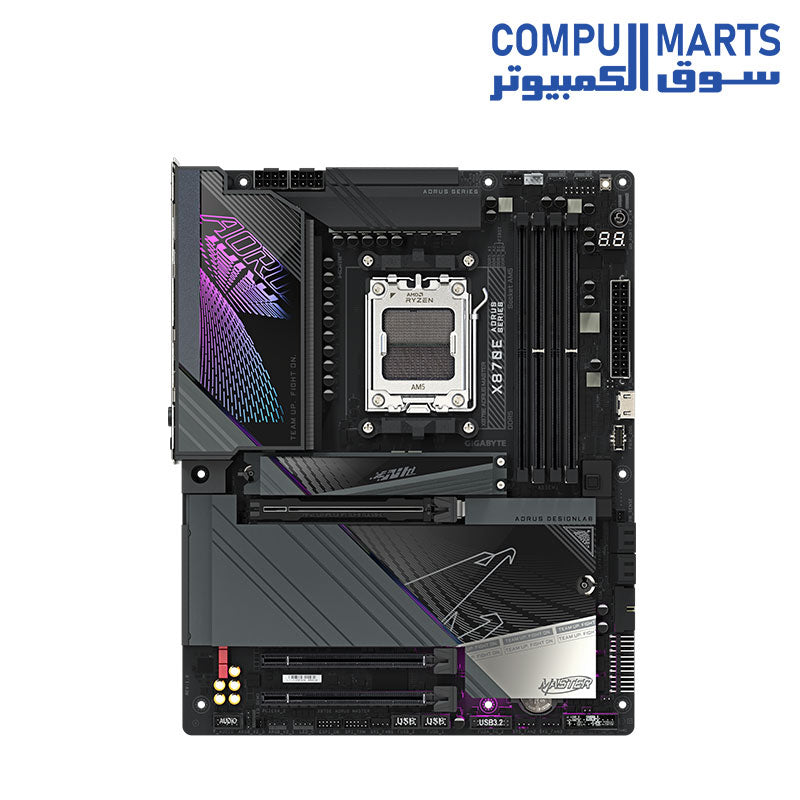 X870E-AORUS-MASTER-GIGAMAX-MOTHERBOARD-DDR5-AMD-ATX-256 GB