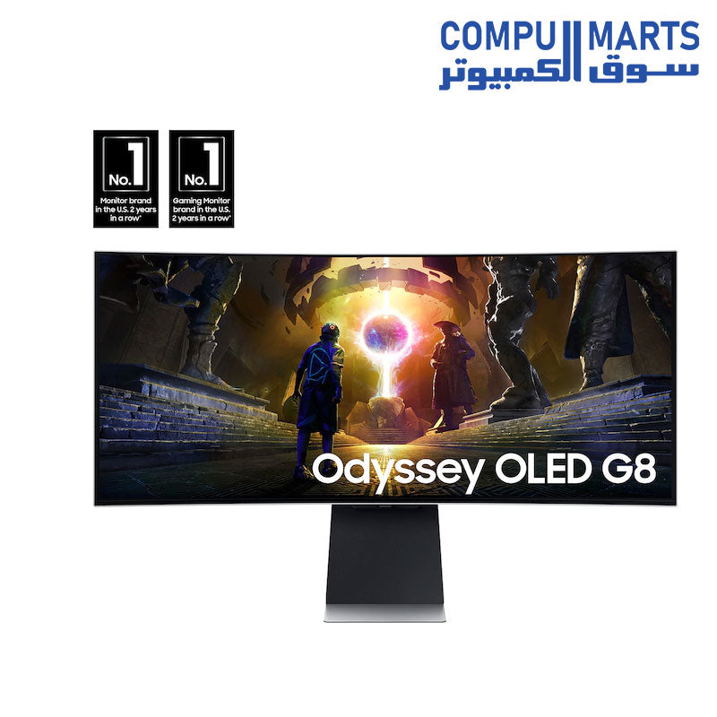 Odyssey-g8-g85sd-monitor-samsung-oled-175hz-0.03ms-wqhd-34inch-curved