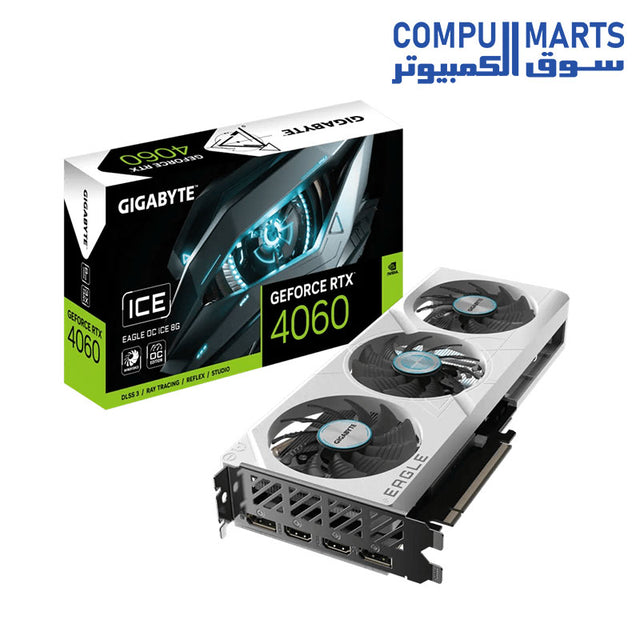 RTX 4060-GRAPHIC CARDS-GIGABYTE-GeForce-EAGLE-OC-ICE-8G