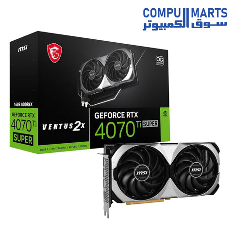 RTX 4070 Ti-SUPER-GRAPHIC CARDS-MSI-16G-VENTUS-2X-OC