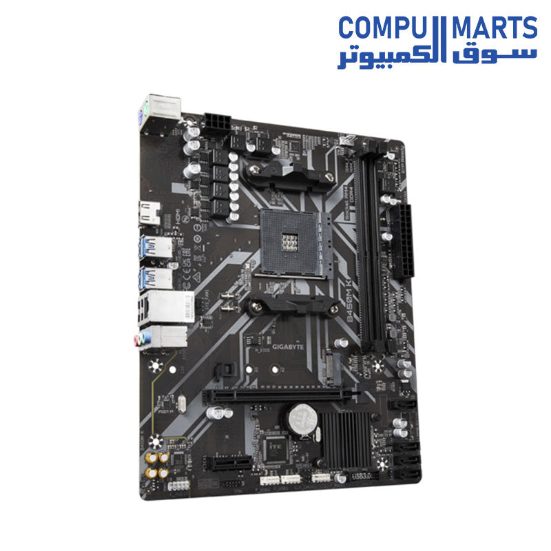 B450M-K-Motherboard-Gigabyte-AM4-AMD-DDR4