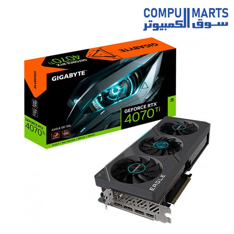 RTX-4070-Ti-Eagle-OC-Graphics-Card-Gigabyte-12G-Graphics-Card_-3X-WINDFORCE-Fans_-12GB-192-bit-GDDR6X