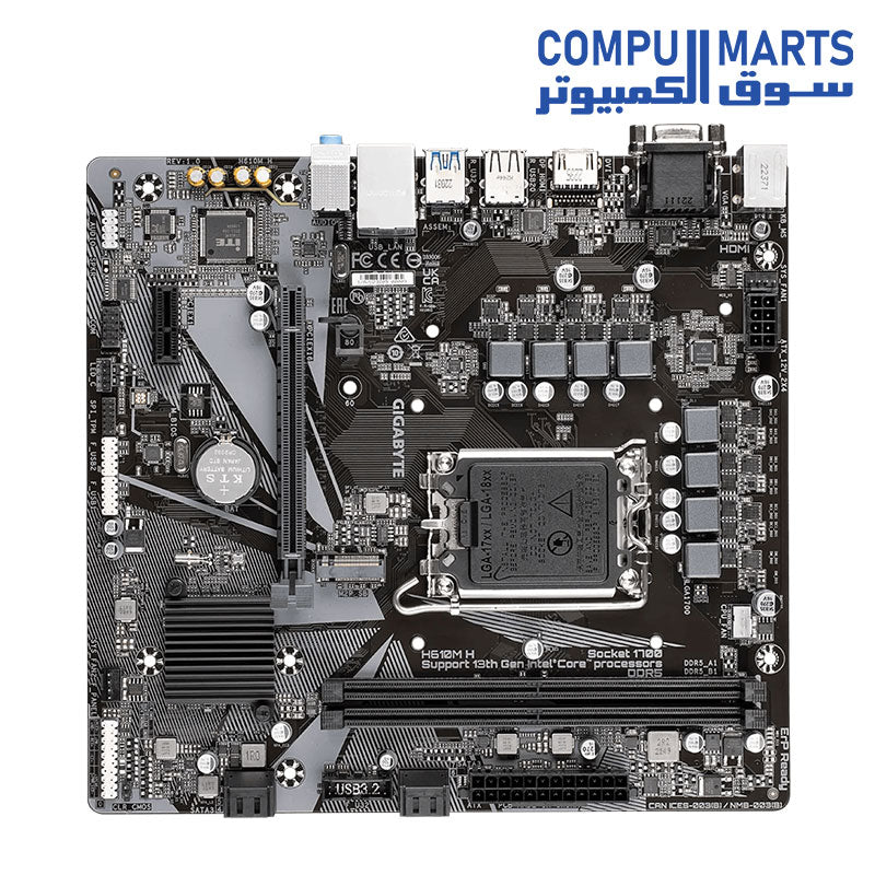 H610M H-Motherboards-GIGABYTE-DDR5