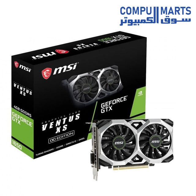 GTX-1650-VENTUS-XS-Graphic-Card-MSI-GeForce-4G-OC