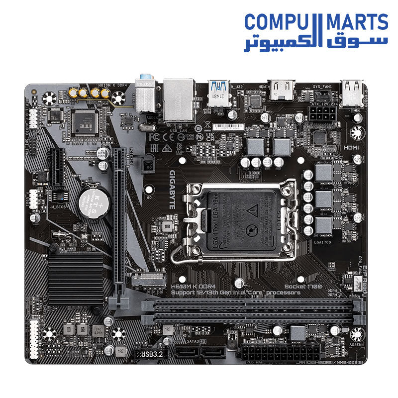 H610M-K-MOTHERBOARD-GIGABYTE-DDR4