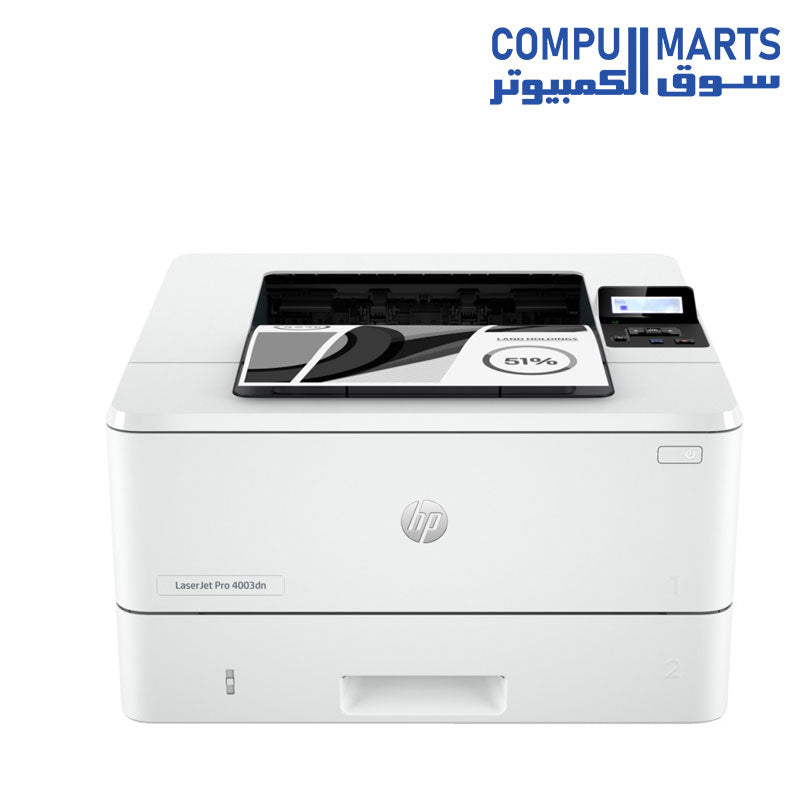 Laser-Jet-Pro-4003dn-Printer-HP-White-2Z609A