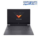 لابتوب HP Victus للألعاب مستعمل - معالج AMD Ryzen 5 5600H كرت رسوميات NVIDIA GeForce RTX 3050  - ذاكرة RAM 8GB DDR4 - سعة تخزين 512GB SSD - شاشة Full HD بمعدل تحديث 144 هرتز - نظام تشغيل Windows 11
