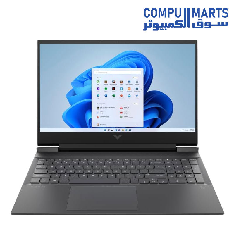 Victus-USED LAPTOP-HP-i5-12450H-8GB-512GB-GTX 1650-4GB