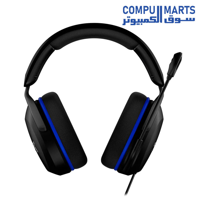 HyperX Cloud Stinger 2 Core - Gaming Headset for Playstation, Lightweight Over-Ear Headset with mic, Swivel-to-Mute Function, 40mm Drivers