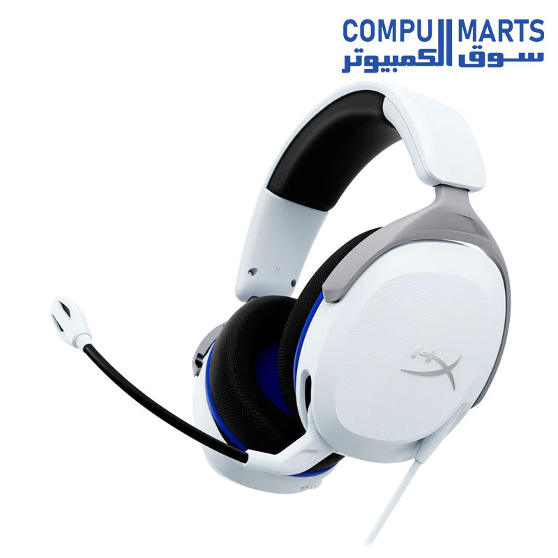 HyperX Cloud Stinger 2 Core - Gaming Headset for Playstation, Lightweight Over-Ear Headset with mic, Swivel-to-Mute Function, 40mm Drivers