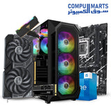 Intel Core i5 14400F-Intel Core i5-12400F-ASUS PRIME B760M-R-PATRIOT Viper Steel RGB DDR4 RAM 3200MHz-ASUS Dual GeForce RTX 4060 EVO OC Edition 8GB-Lexar NM620 M.2 2280 Internal-GAMDIAS AURA GC1 Elite ARGB + AURA GP600-BUNDLE