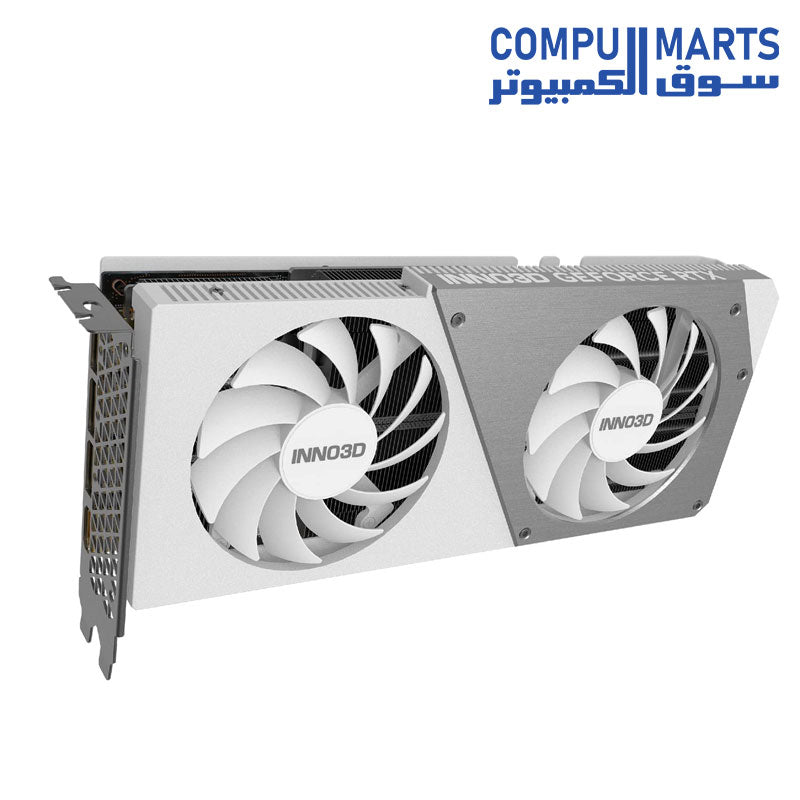 RTX 4070-TWIN-X2-OC-Graphic Card-INNO3D-GEFORCE-WHITE-12Gb-GDDR6X-192-Bit