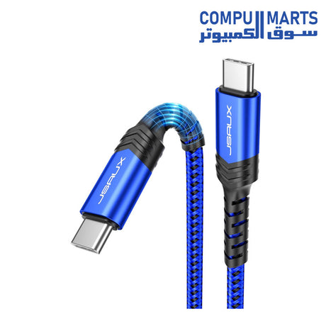 CC0020-Cable-JSAUX-USB C to USB C