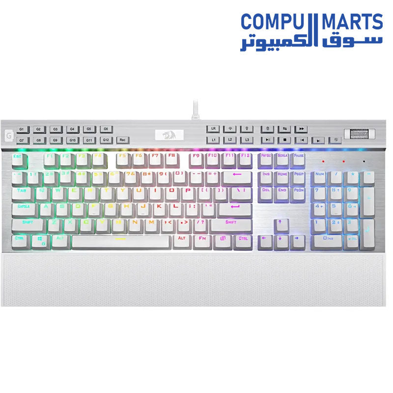 K550-Keyboard-Redragon-131-Key-RGB-LED-Illuminated-Backlit-Mechanical