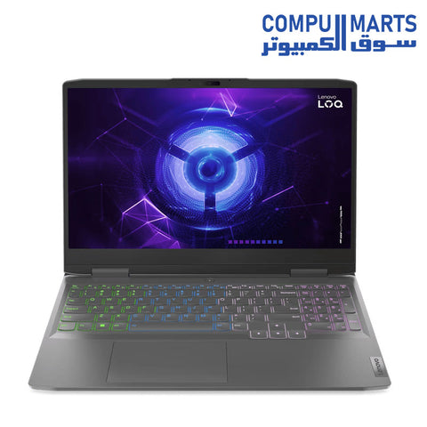 LOQ-15IRH8-Gaming Laptop-Lenovo-Intel-Core-i7-13620H-16GB-RAM-512GB-SSD-RTX 4050-6GB